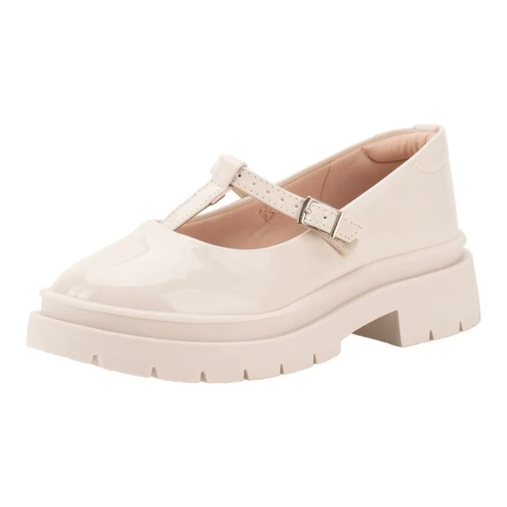 Sapato Infantil Feminino Molekinha 2576100 MARFIM 26
