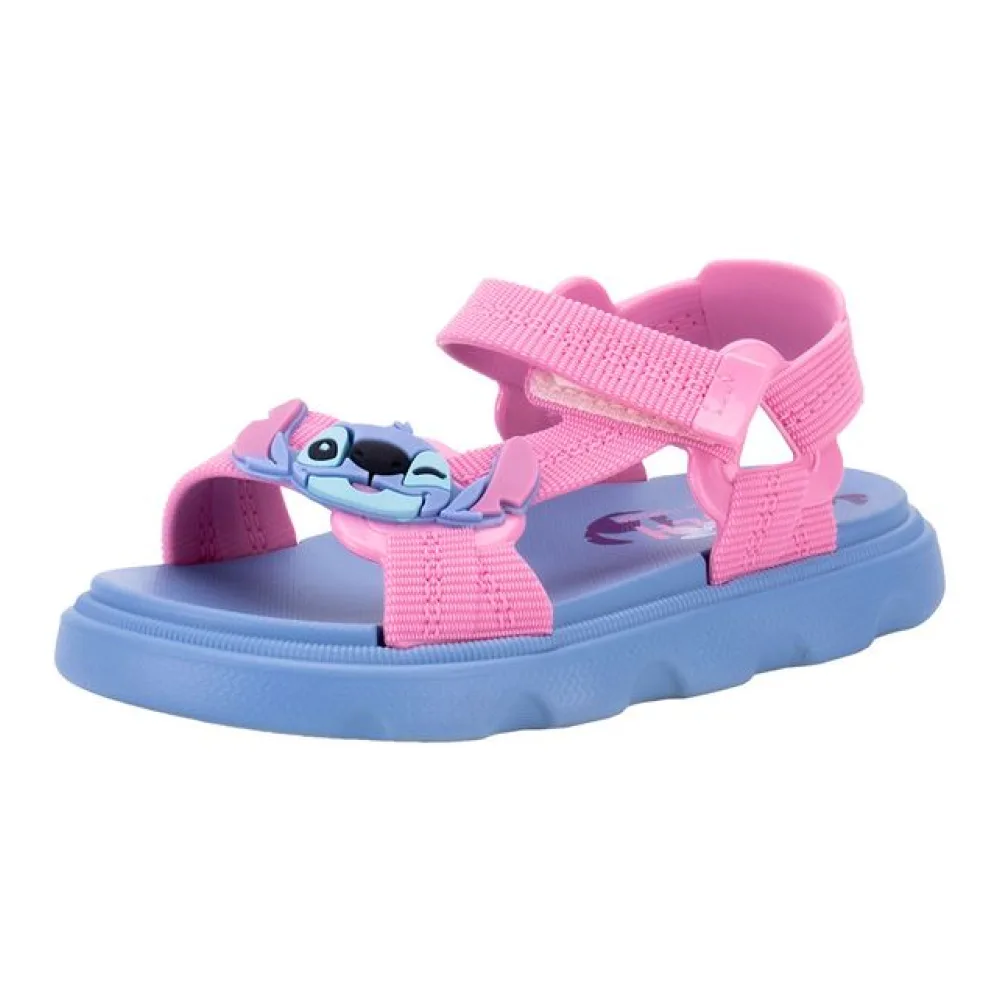 Sandália Infantil Disney Stitch Grendene Kids 23160 AZUL/ROSA 20/21