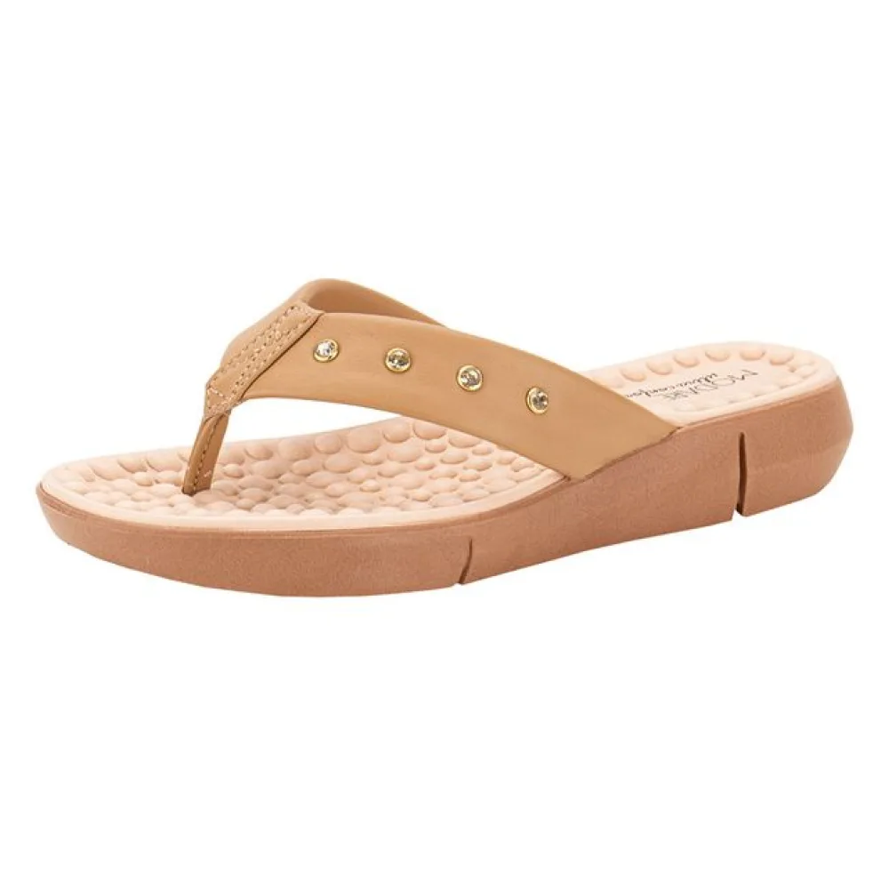 Tamanco Feminino Flat Modare 7142129 CAMEL 34
