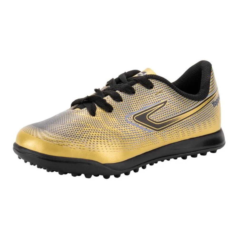 Chuteira Infantil Masculina Slick VI Society Topper TP05820 OURO 34