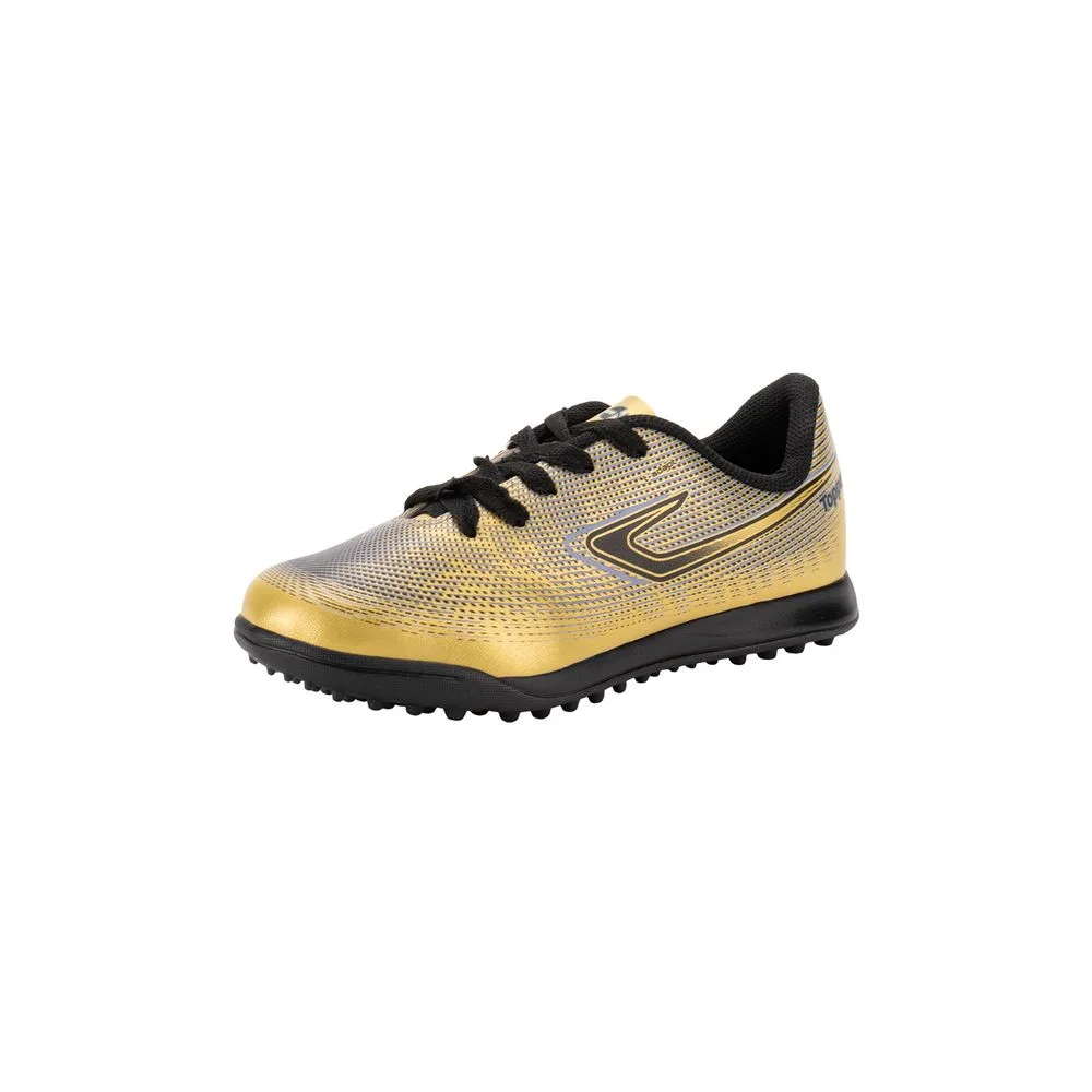 Chuteira Infantil Masculina Slick VI Society Topper TP05820 OURO 34
