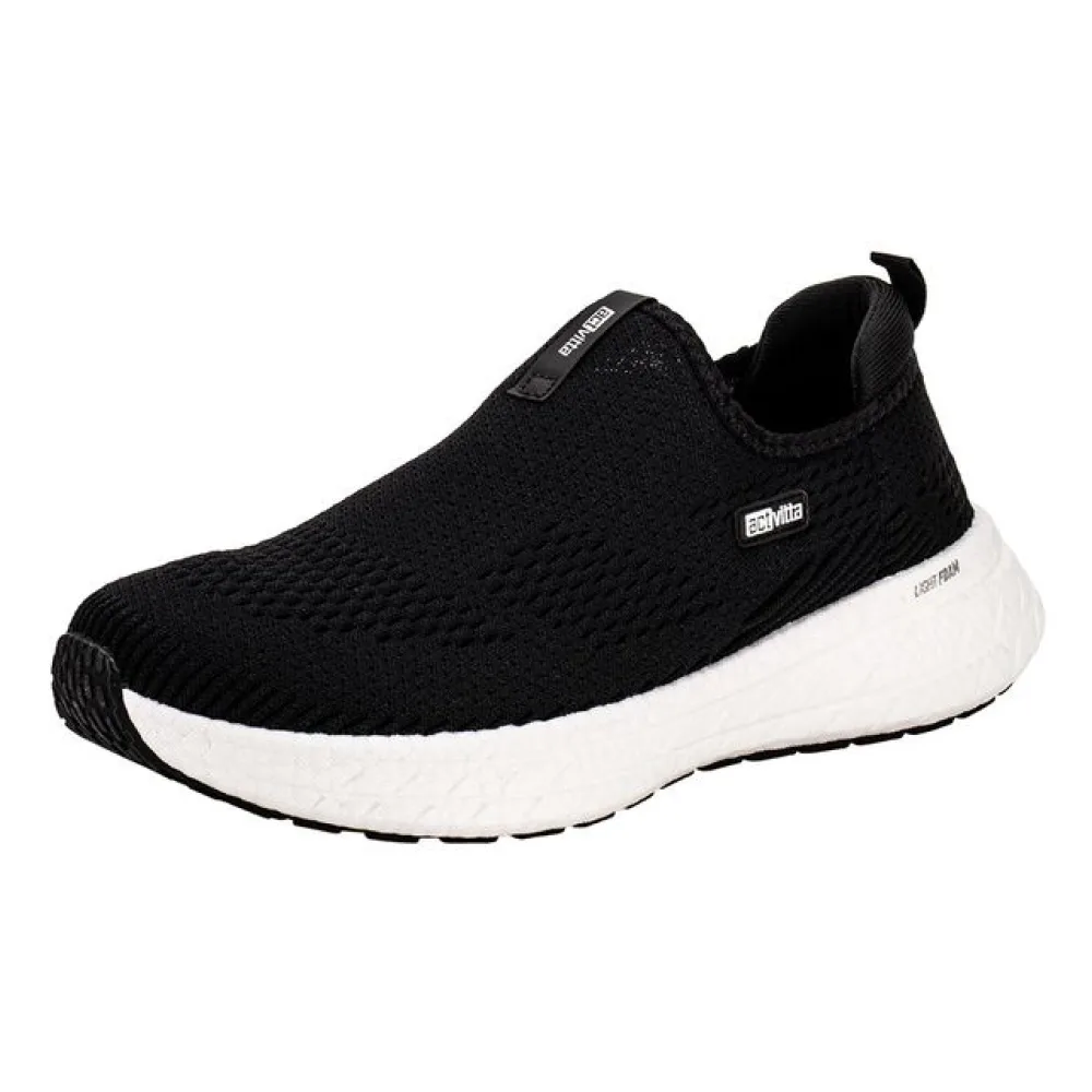 Tênis Masculino Slip On Actvitta 4931103 PRETO 38