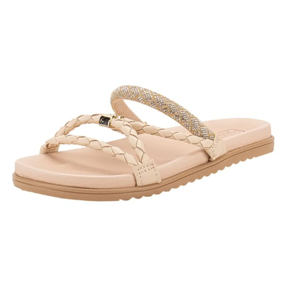 Tamanco Feminino Flat Beira Rio 8529102 NATURAL 38