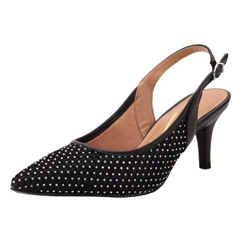 Sapato Feminino Salto Fino Vizzano 11851129 PRETO 34