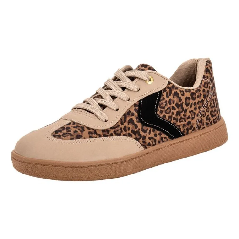 Tênis Feminino Casual Beira Rio 4313103 ONÇA 34