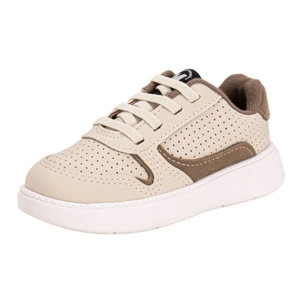 Tênis Infantil Masculino Baby Molekinho 2631113 BEGE 19