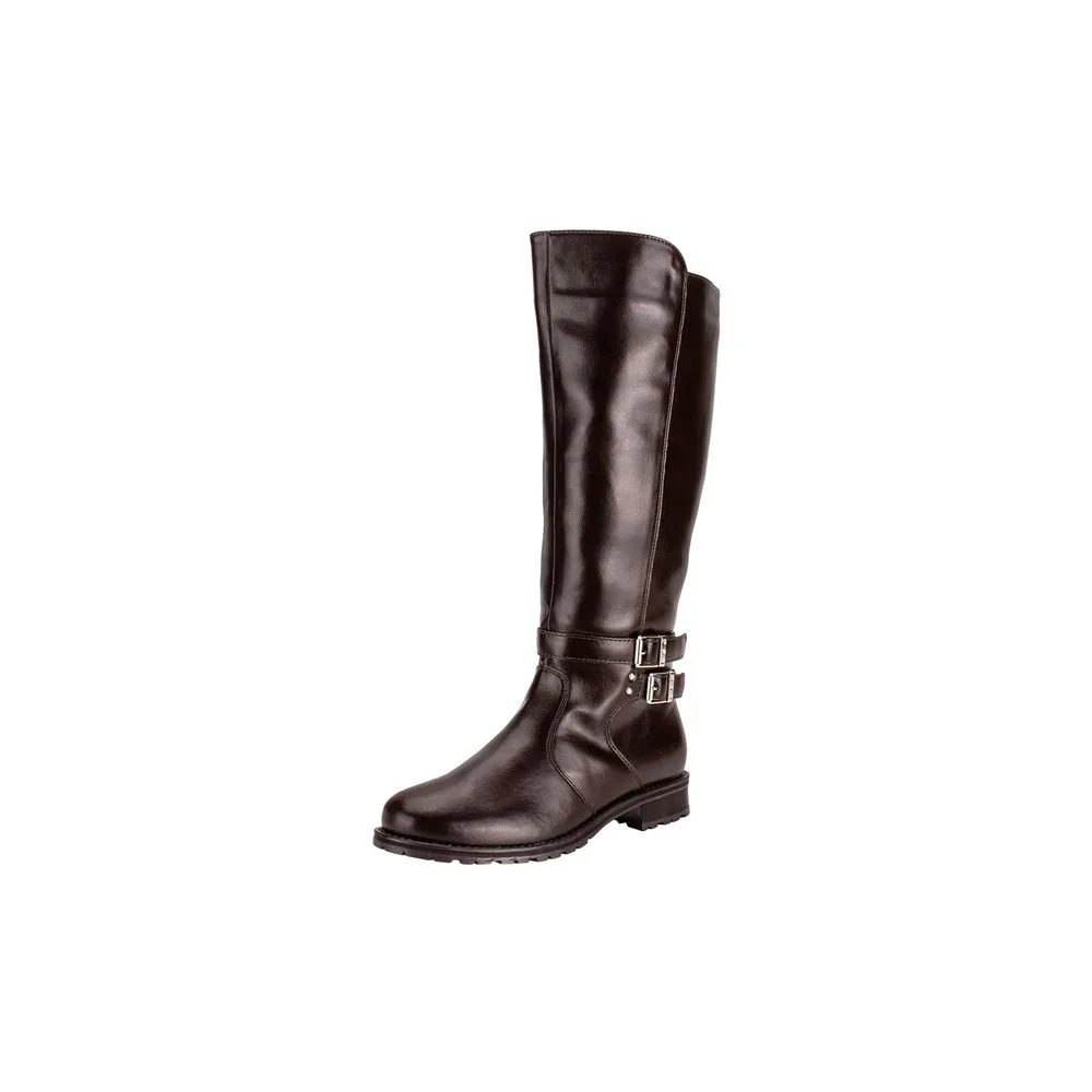 Bota Feminina Cano Alto Mooncity 72128 CAFÉ 34