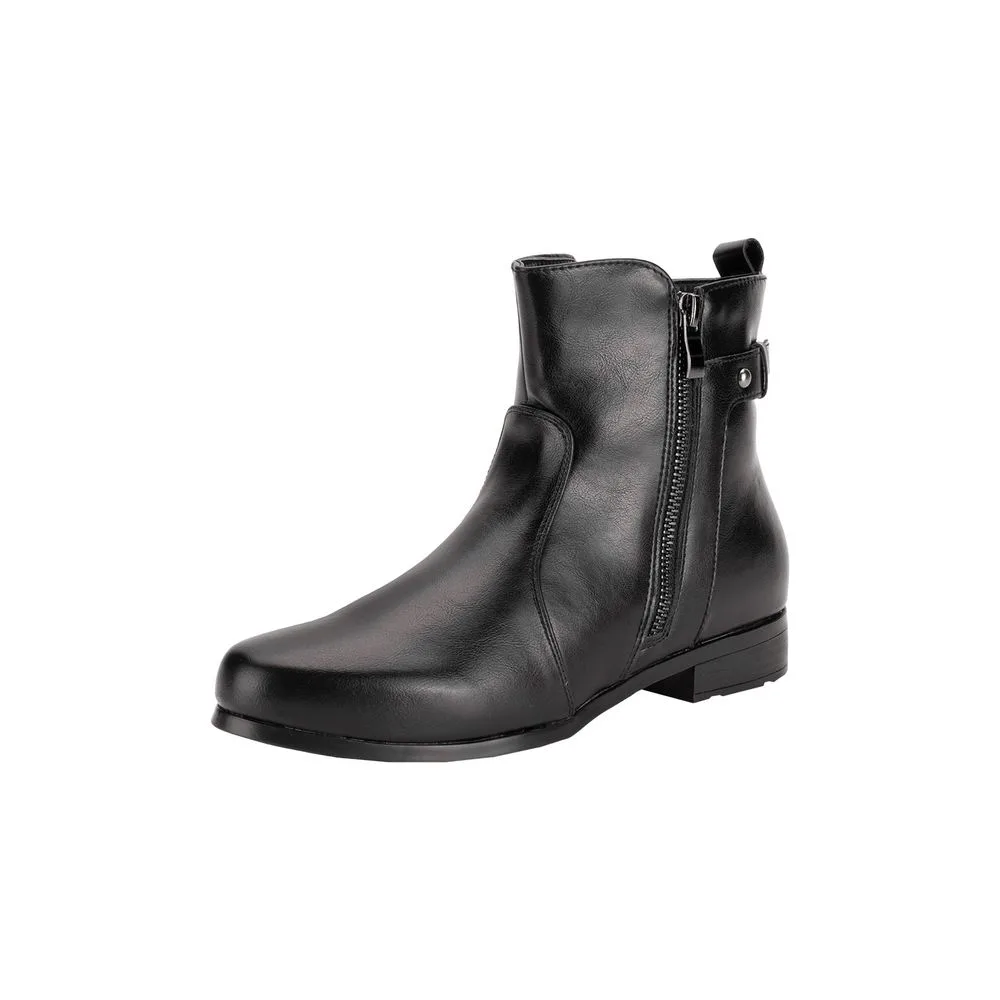 Bota Feminina Cano Baixo Mooncity 72325 PRETO 34