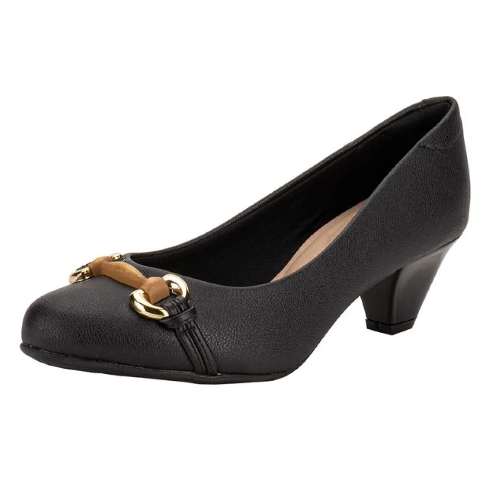 Sapato Feminino Salto Cone Modare 7005676 PRETO 37