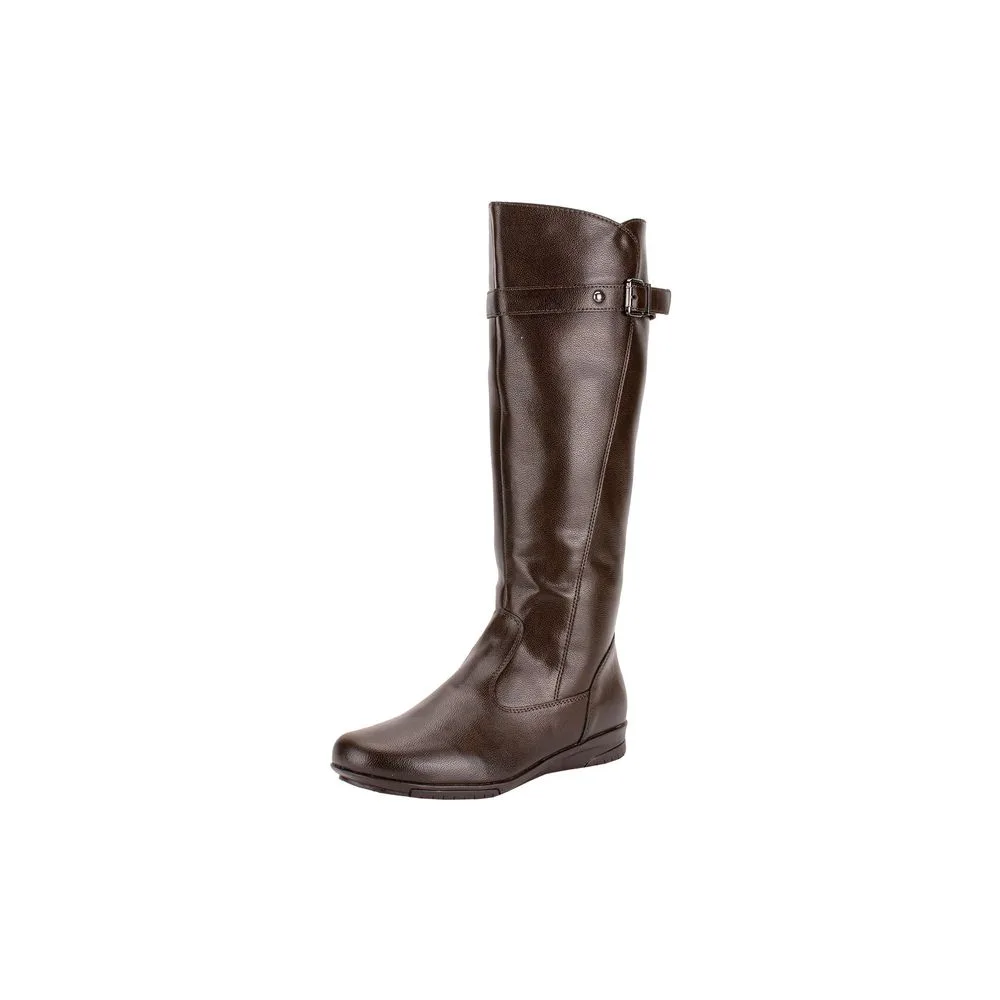 Bota Feminina Cano Alto Mooncity 71144 CAFÉ 34