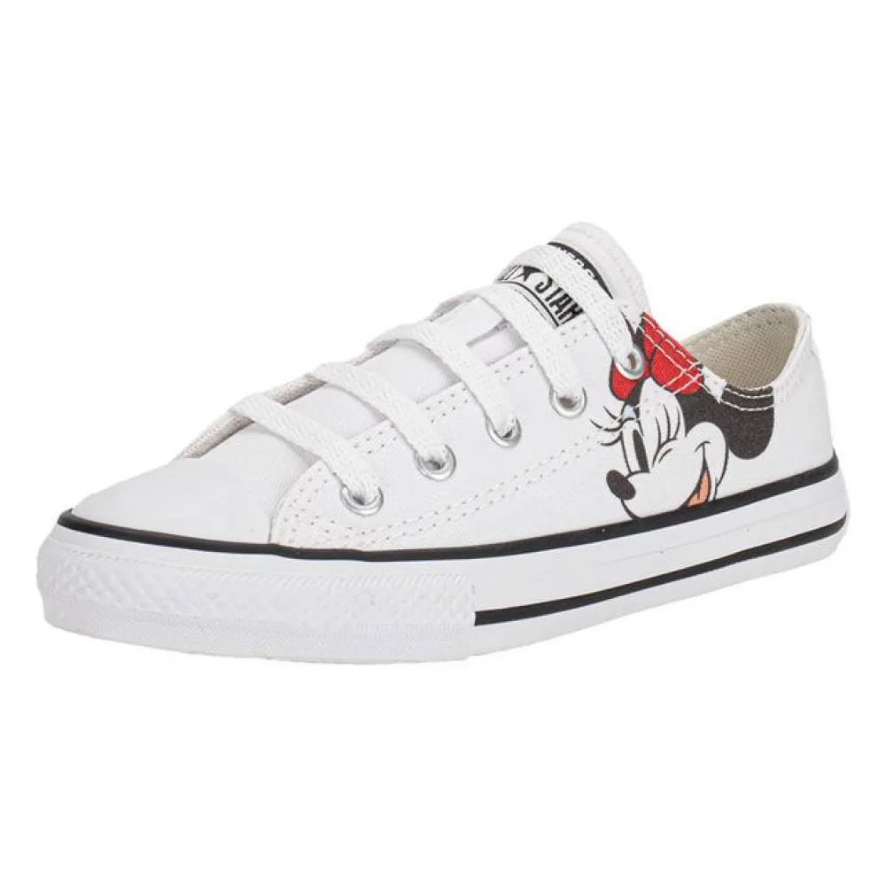Tênis Infantil Chuck Taylor All Star Minnie Converse CK1329 BRANCO/PRETO 26