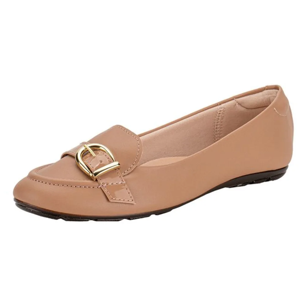 Sapatilha Feminina Flat Moleca 5800111 SALMÃO 35