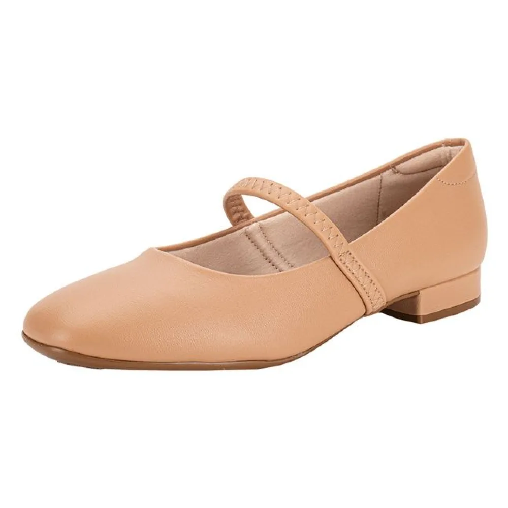Sapato Feminino Salto Grosso Beira Rio 4318102 SALMÃO 35