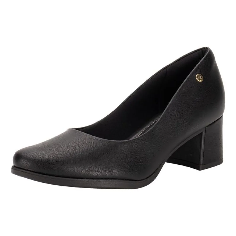 Sapato Feminino Salto Grosso Piccadilly 654007 PRETO 35