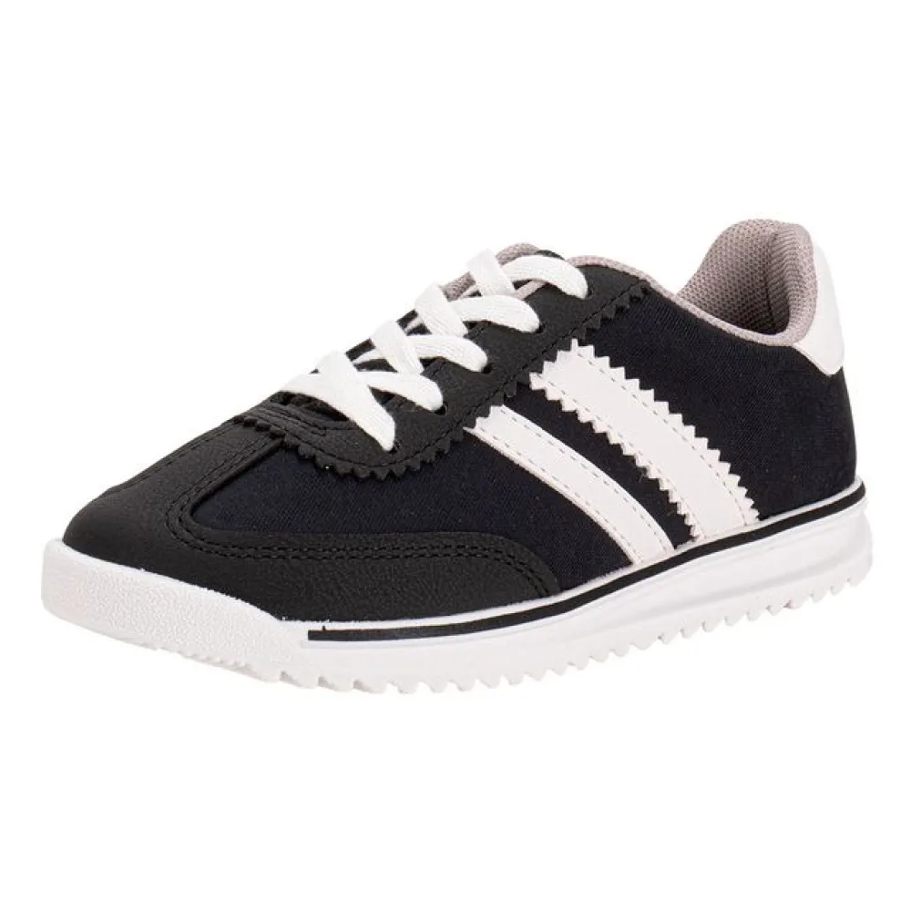 Tênis Infantil Masculino Molekinho 2868201 PRETO/BRANCO 27