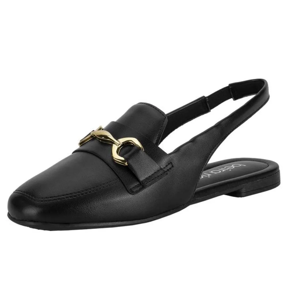 Sapato Feminino Mule Beira Rio 4323106 PRETO 34