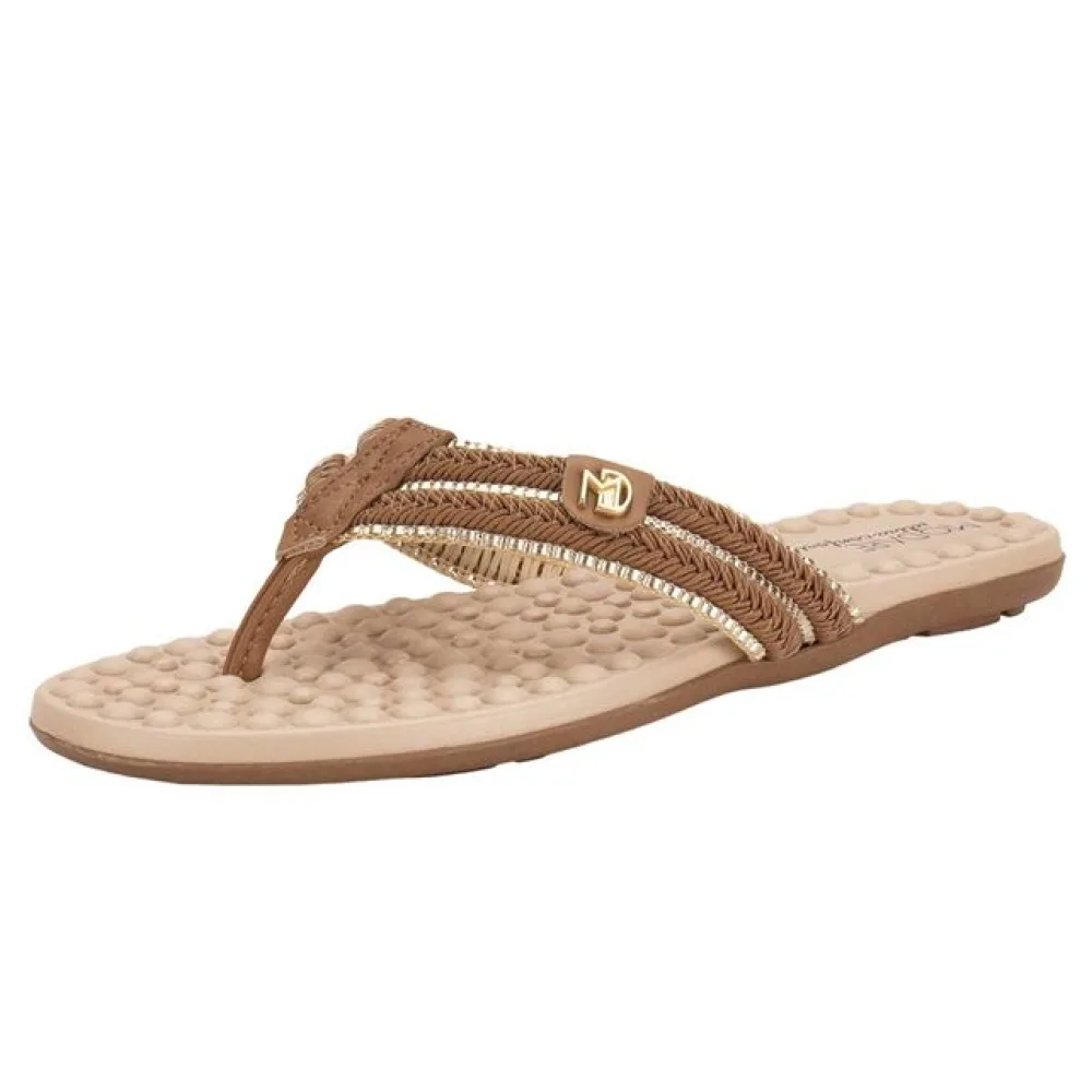 Tamanco Feminino Flat Modare 7163131 CAMEL 35