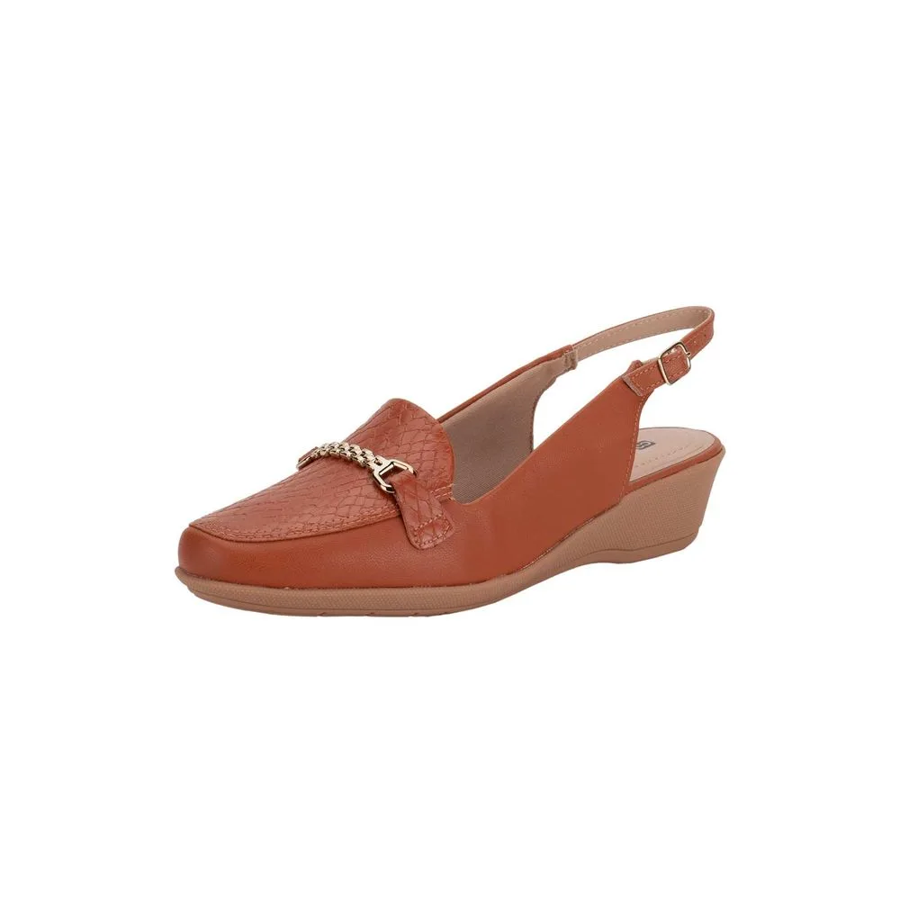 Sapato Feminino Anabela Piccadilly 143224 CARAMELO 34
