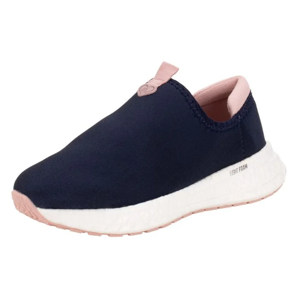 Tênis Infantil Feminino Molekinha 2580100 AZUL/ROSA 26