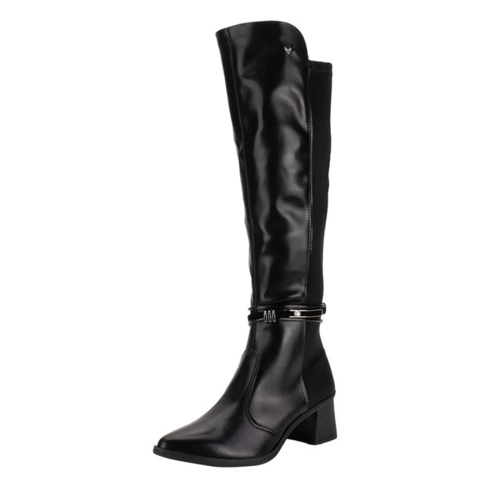 Bota Feminina Cano Alto Mississipi ME771 PRETO 34