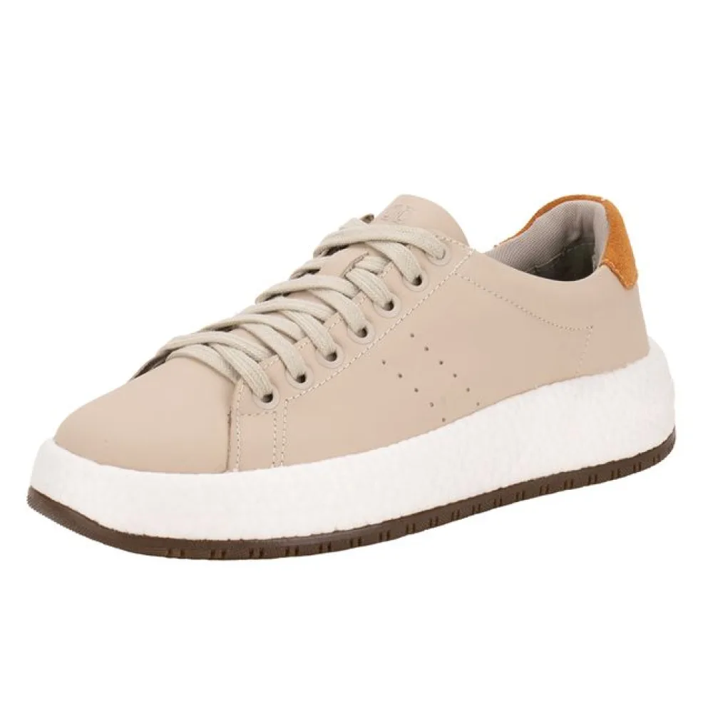 Tênis Feminino Drake Pulse Democrata 618101 BEGE 34