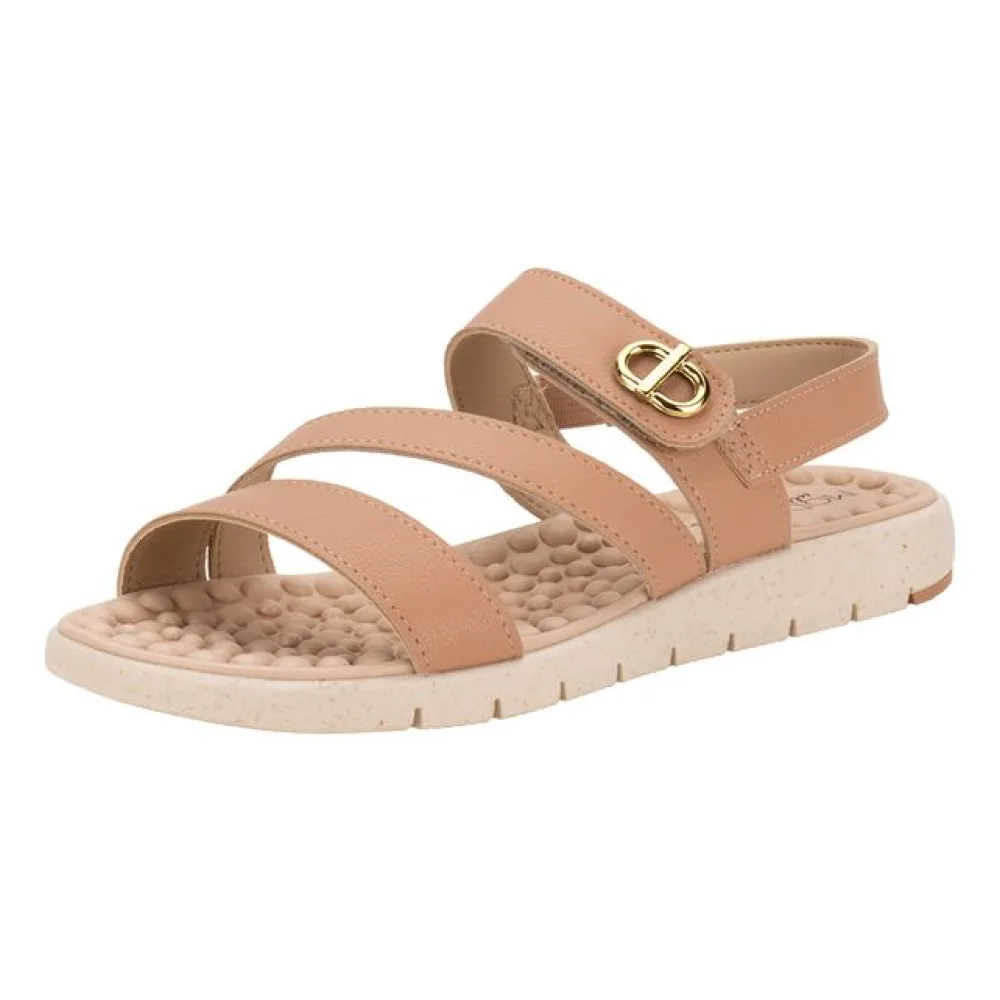 Sandália Feminina Flat Modare 7162223 SALMÃO 37