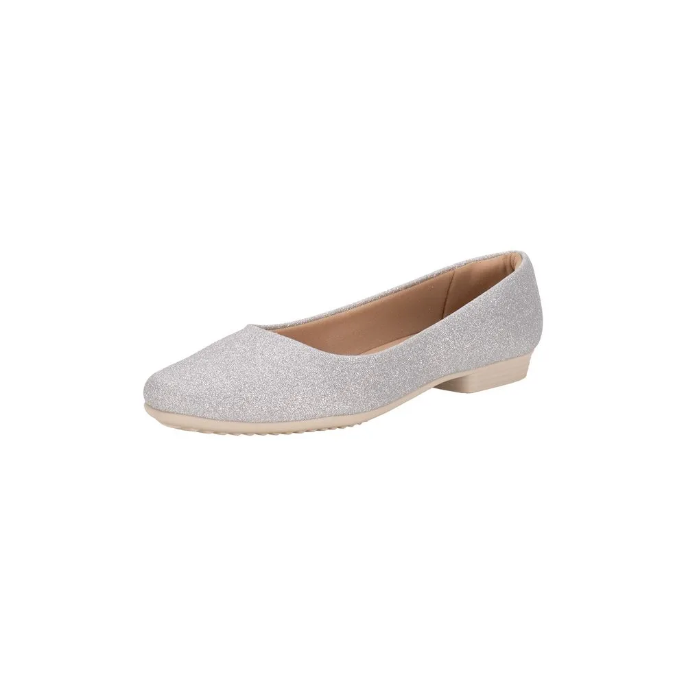 Sapatilha Feminina Flat Piccadilly 250115 PRATA 35