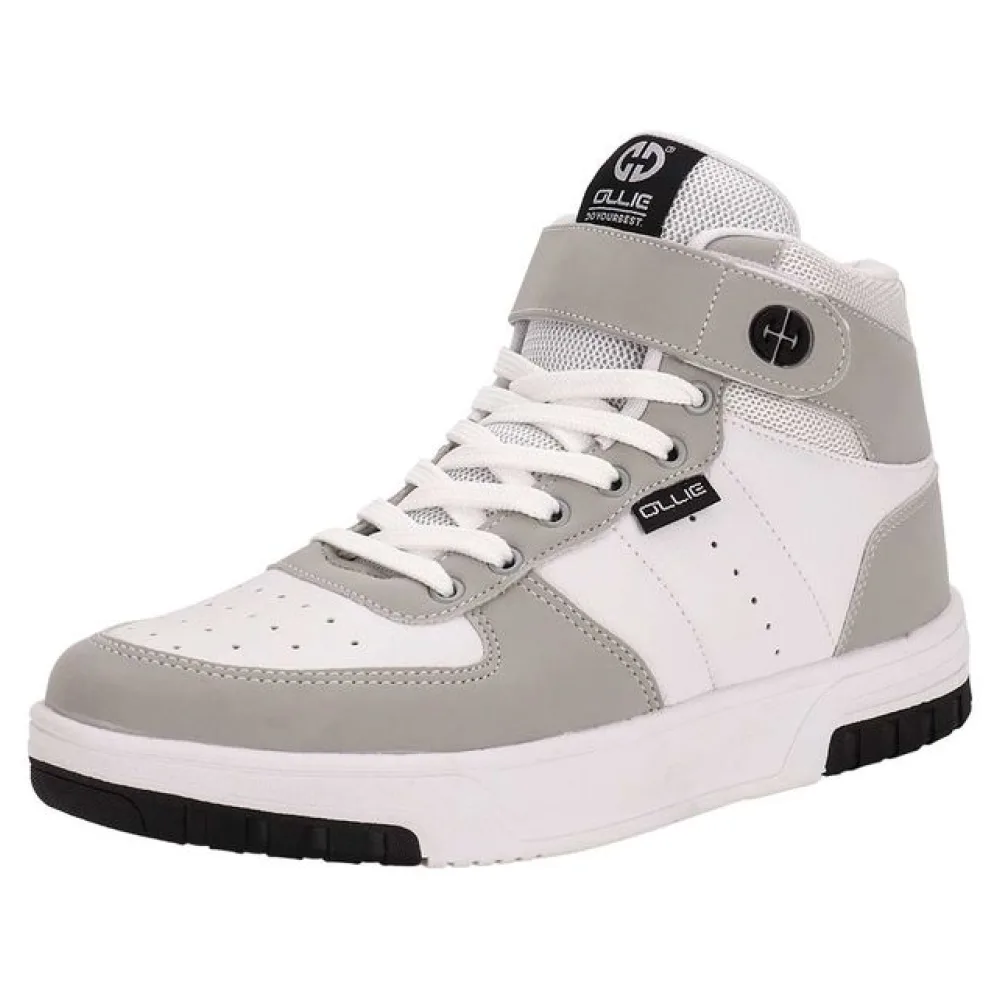 Tênis Masculino Cano Alto Alpha 3 Ollie 400 BRANCO/CINZA 38