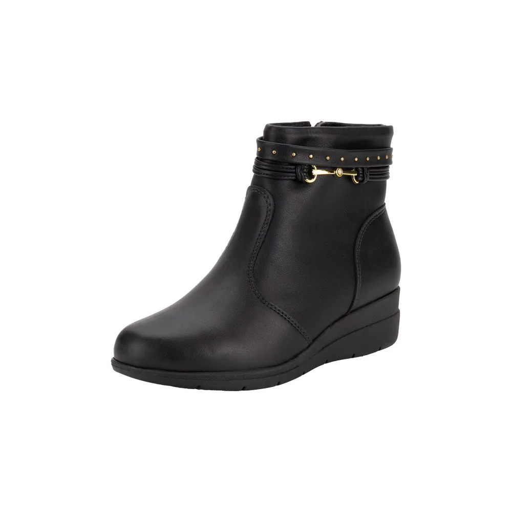Bota Feminina Cano Baixo Modare 7085103 PRETO 34