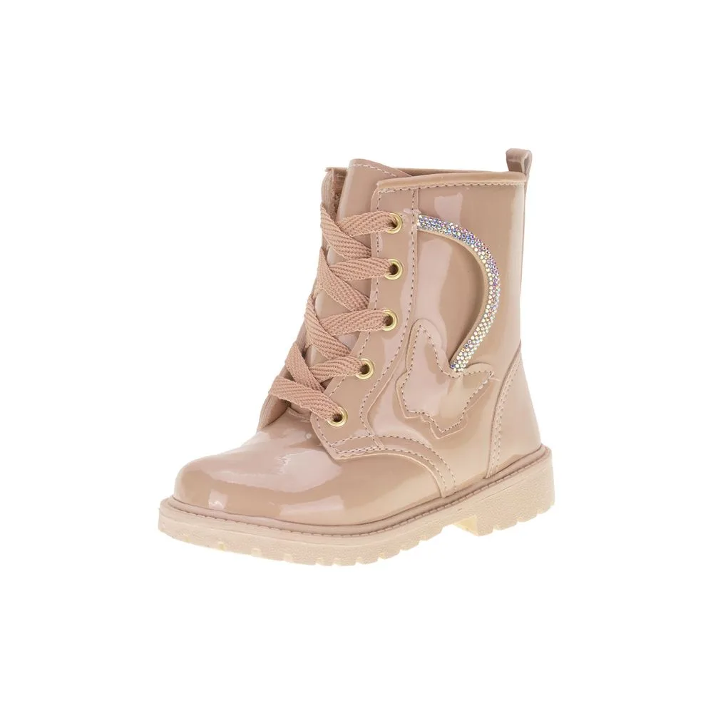 Bota Infantil Feminina Coturno Gracinha 0082 ROSA 22