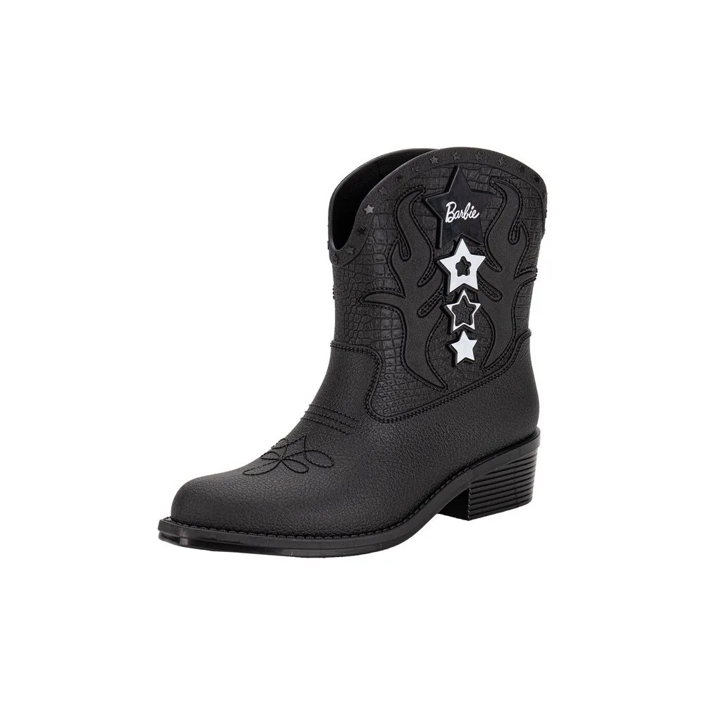 Bota Infantil Barbie Western Disney Grendene Kids 23227 PRETO 28
