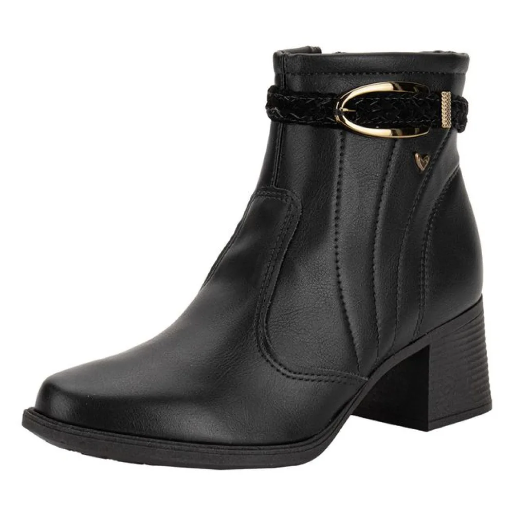 Bota Feminina Cano Baixo Mississipi MC851 PRETO 34