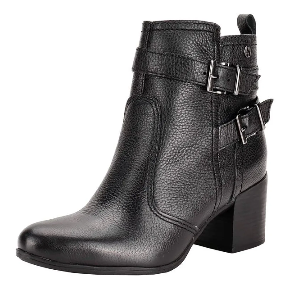 Bota Feminina Cano Baixo Bottero 346915 PRETO 34