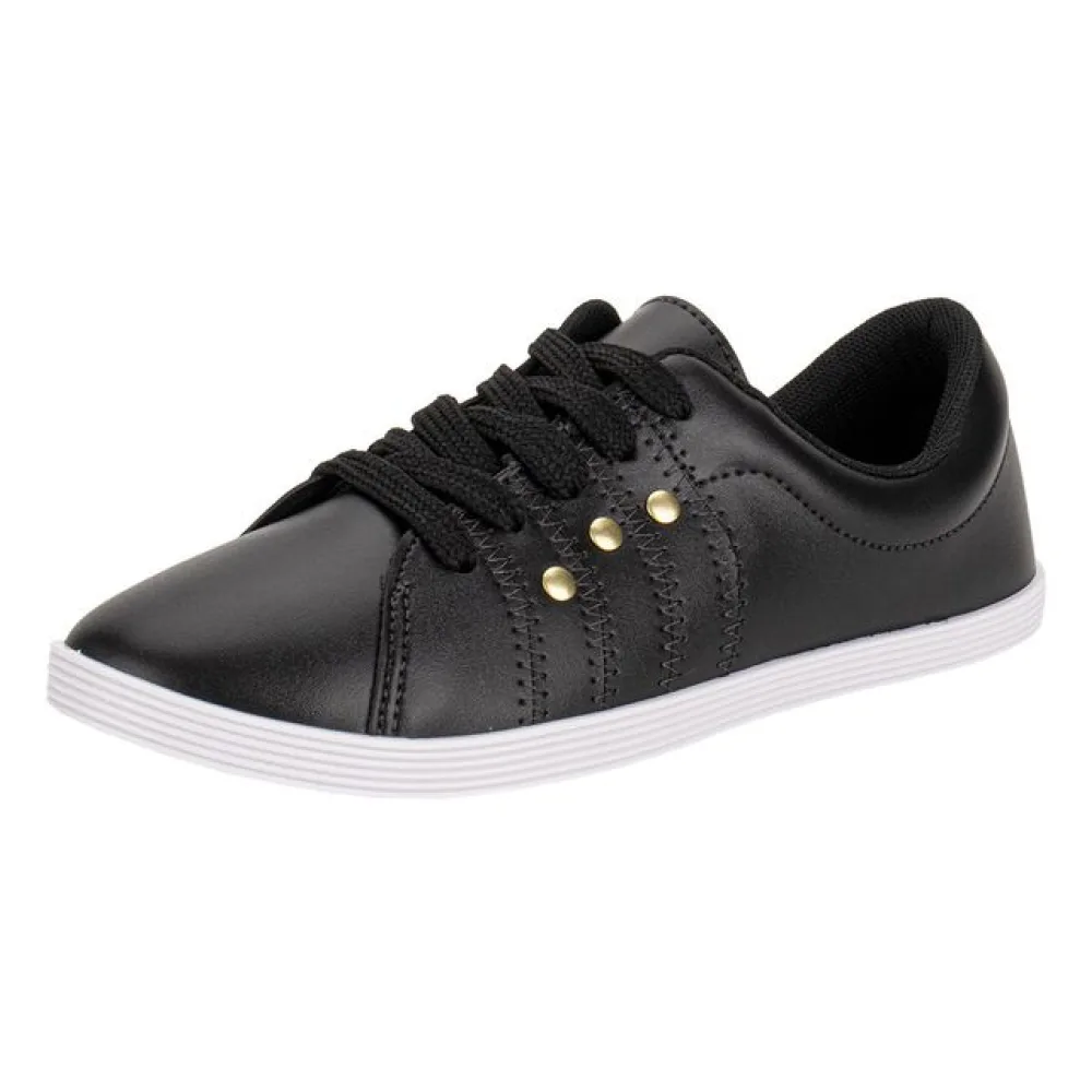 Tênis Feminino Casual Beira Rio 4205152 PRETO 34