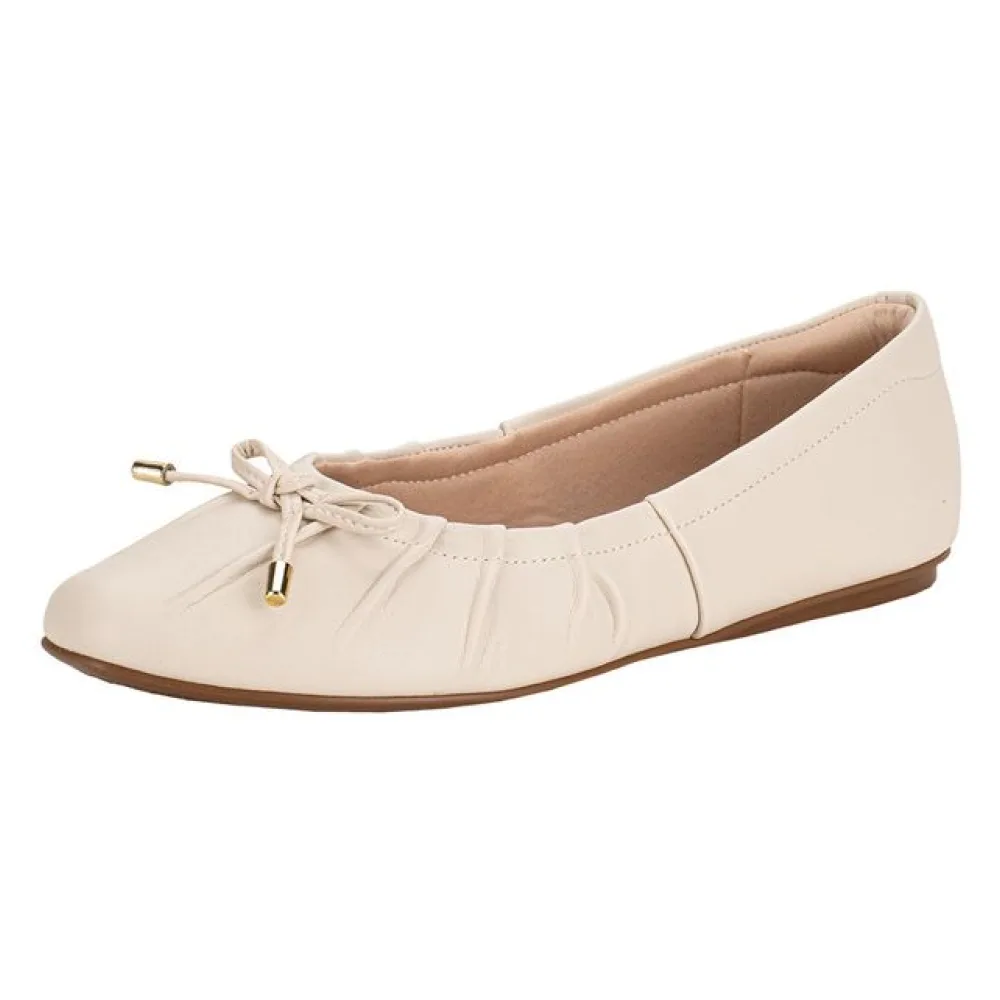 Sapatilha Feminina Flat Beira Rio 4198535 MARFIM 34