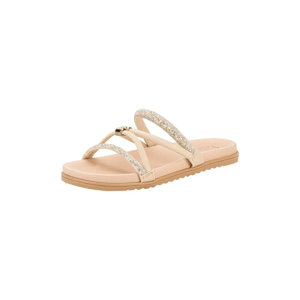Tamanco Feminino Flat Beira Rio 8529102 NATURAL 34