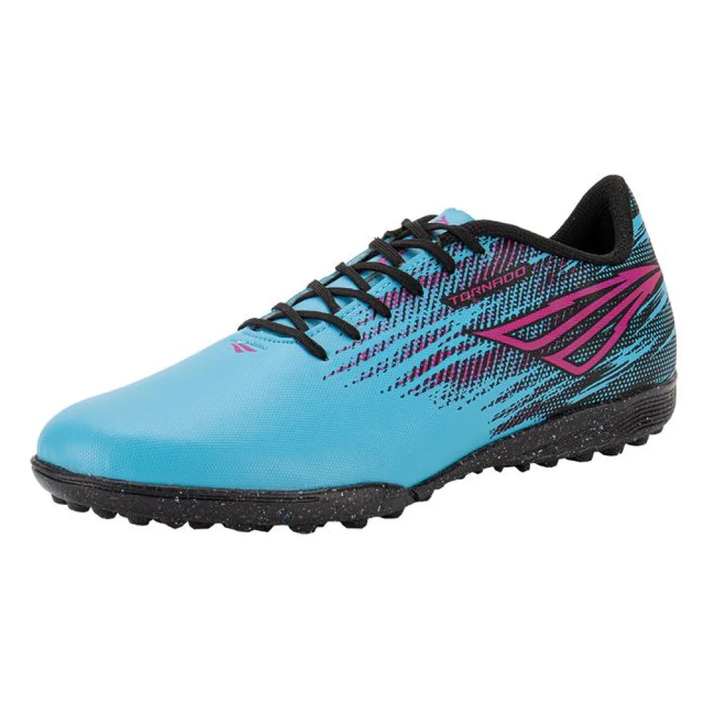 Chuteira Masculina Society Tornado Penalty 242286 AZUL/ROSA 40