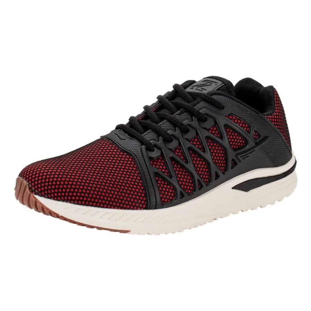 Tênis Masculino Zeuz 82KX PRETO/VERMELHO 39