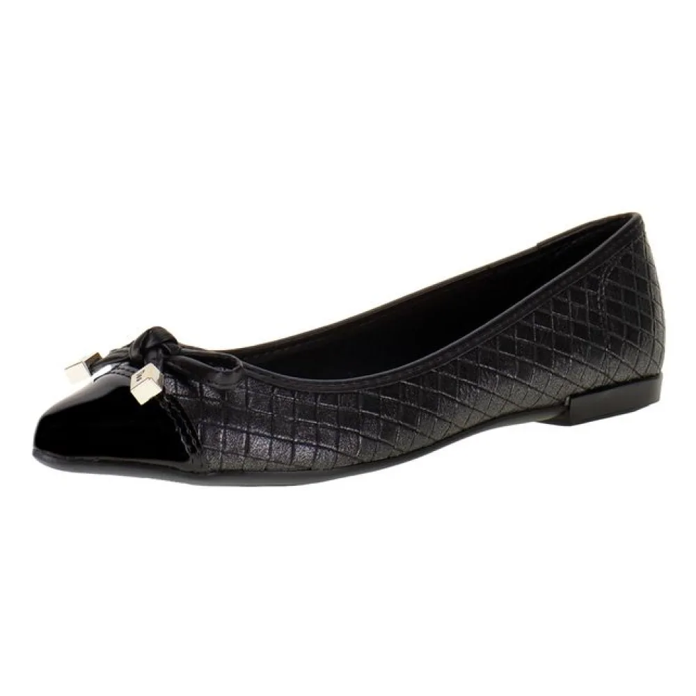 Sapatilha Feminina Flat Moleca - 5301364 PRETO 34