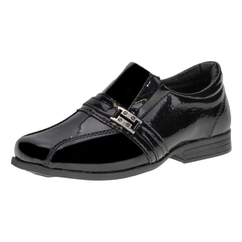 Sapato Infantil Masculino Finobel - 239 VERNIZ/PRETO 23