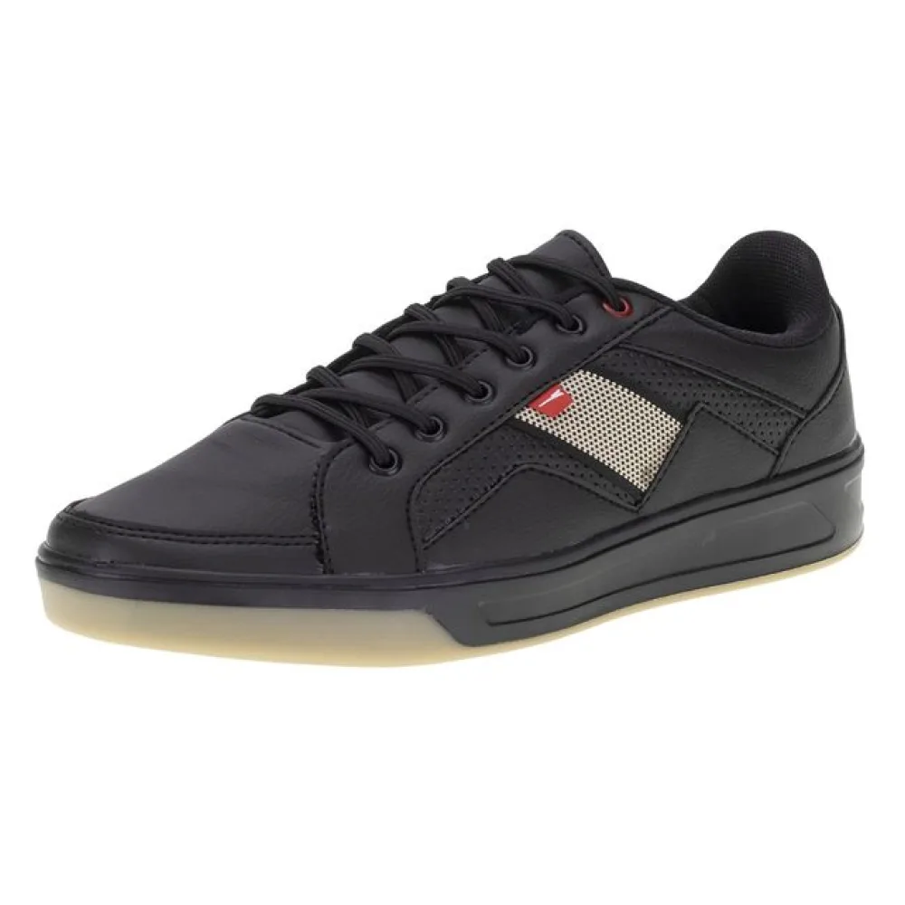 Sapatênis Masculino Rayon - R964 PRETO 37