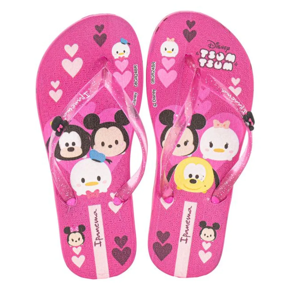Chinelo Infantil Feminino Disney Joy Ipanema 27319 PINK 27/28