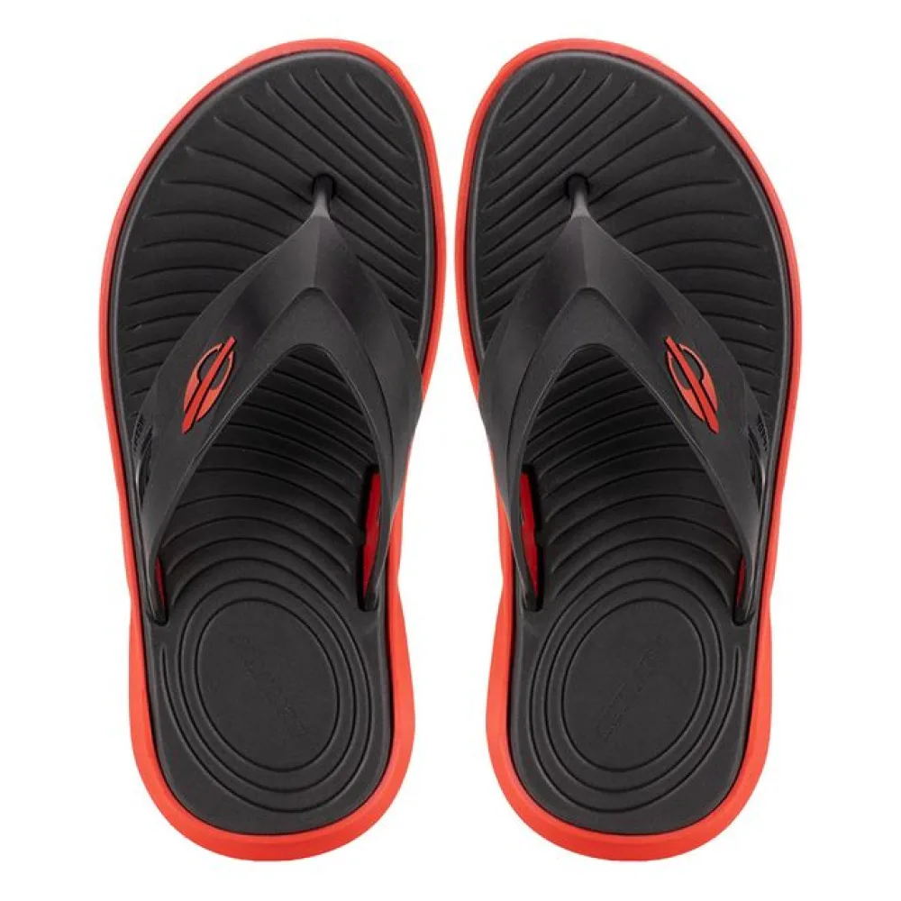 Chinelo Masculino Swap II Rider 12433 PRETO/VERMELHO 39