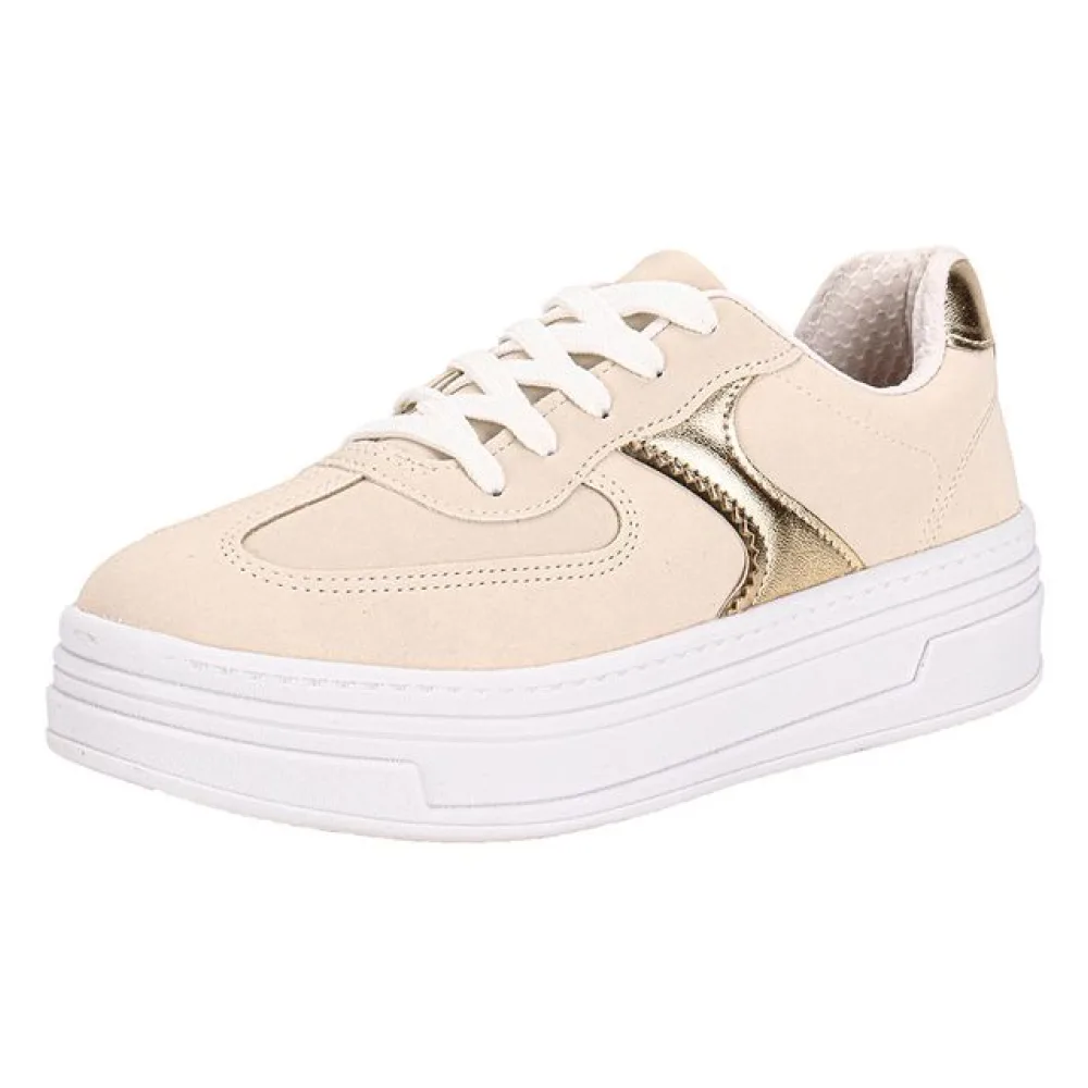 Tênis Feminino Casual Beira Rio 4321104 MARFIM 34