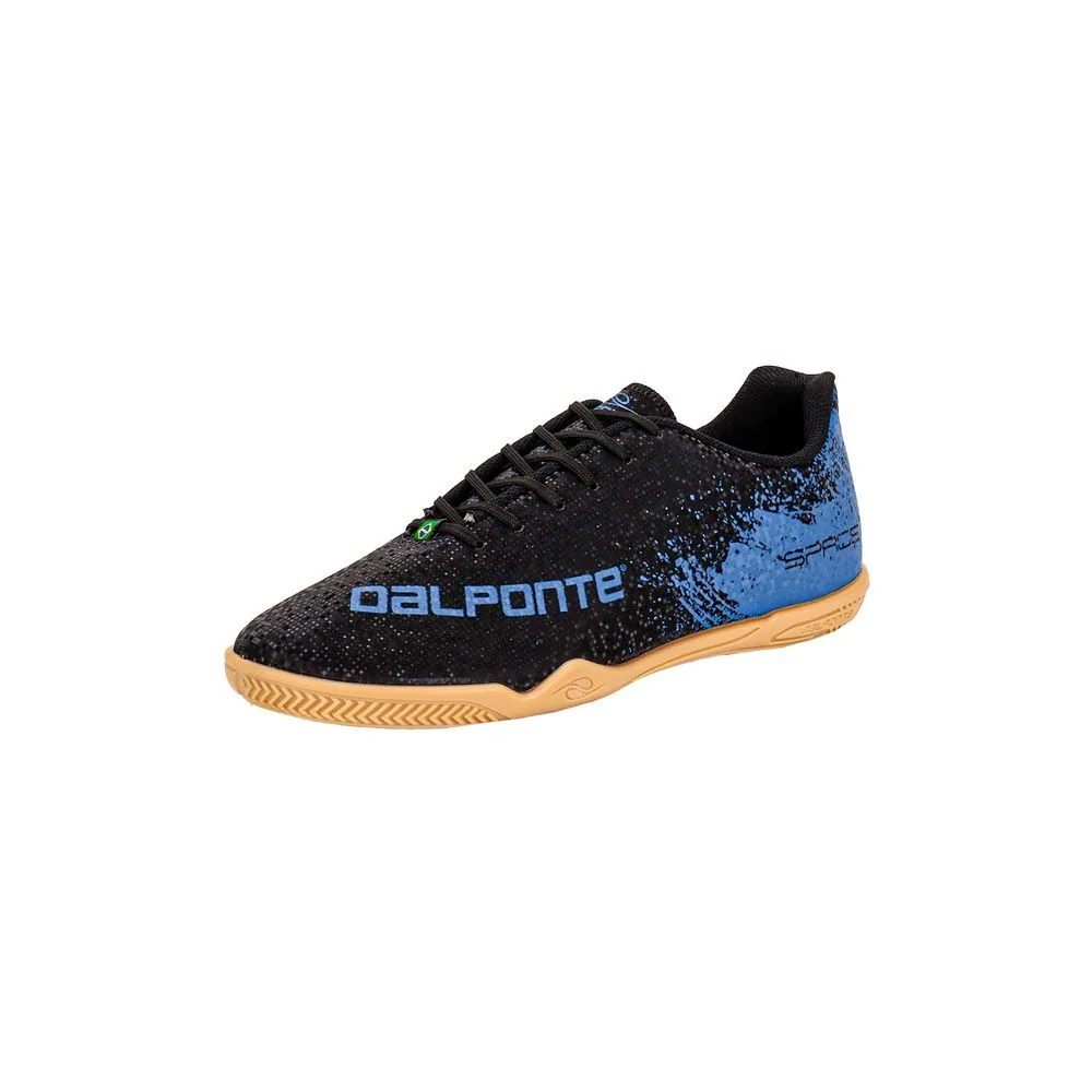 Chuteira Futsal Space Dalponte 1096 PRETO/AZUL 37