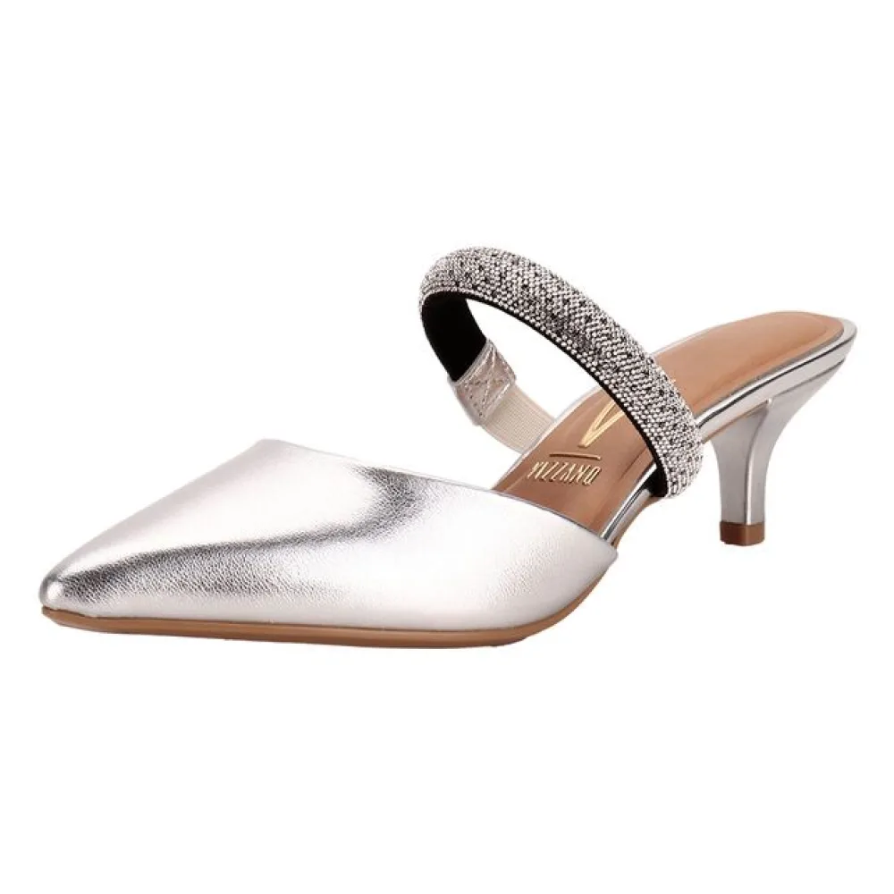 Sapato Feminino Mule Vizzano 1122886 PRATA 38