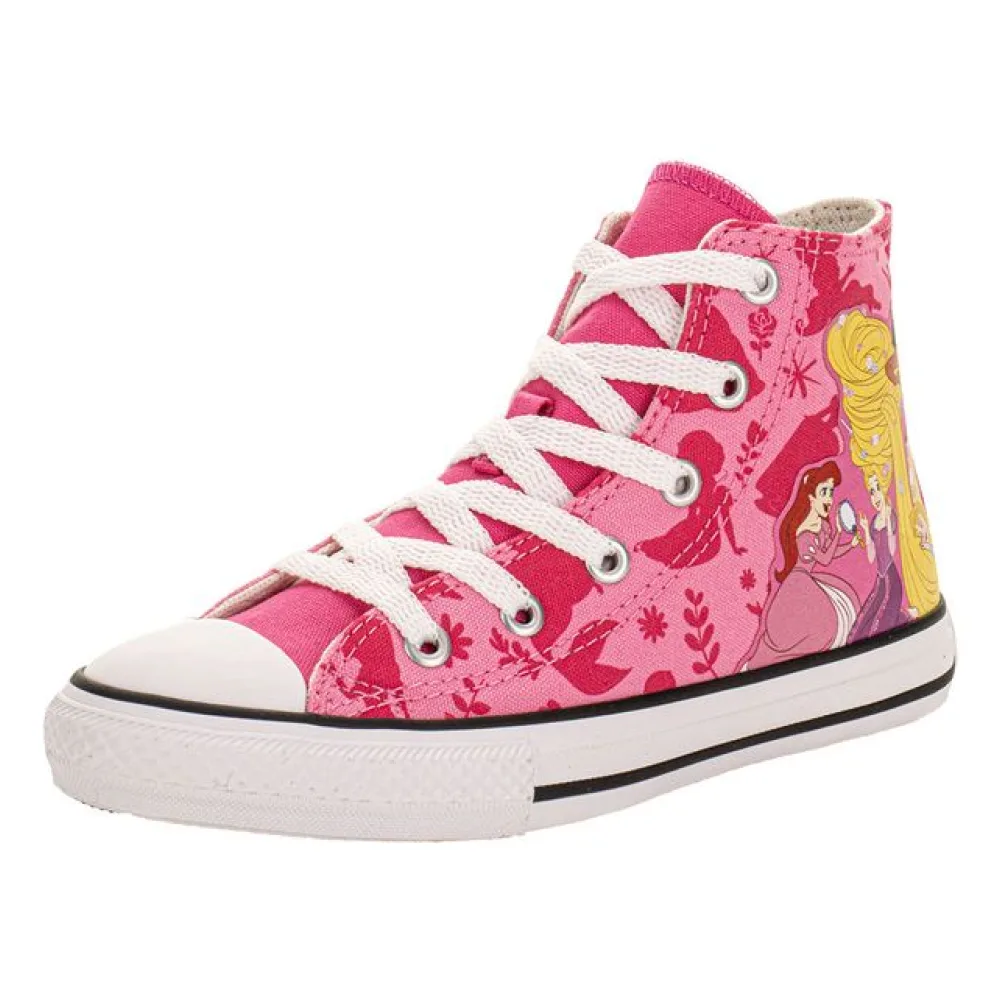 Tênis Infantil Chuck Taylor All Star Disney Princesa Converse CK1375 ROSA 28