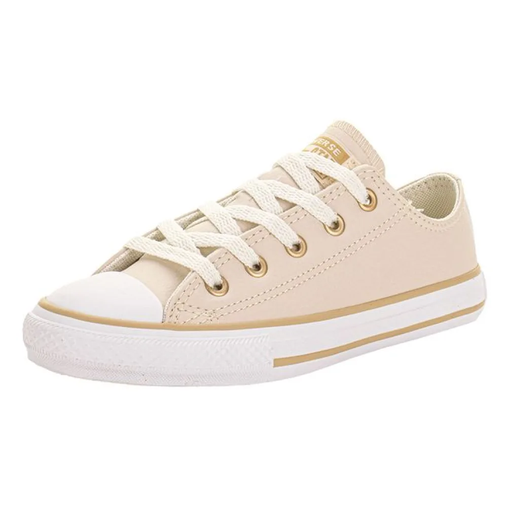 Tênis Infantil Chuck Taylor All Star Converse CK0420 MARFIM 26
