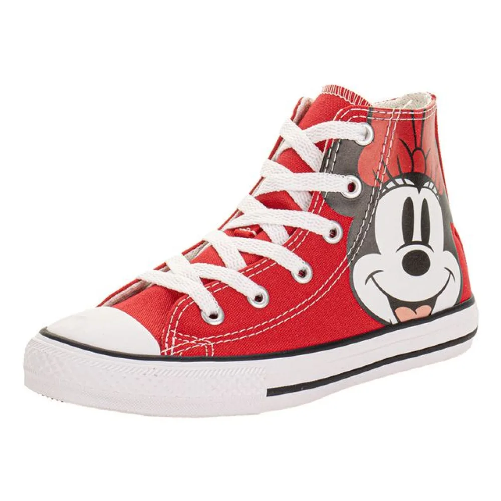 Tênis Infantil Chuck Taylor All Star Minnie Converse CK1377 VERMELHO 26