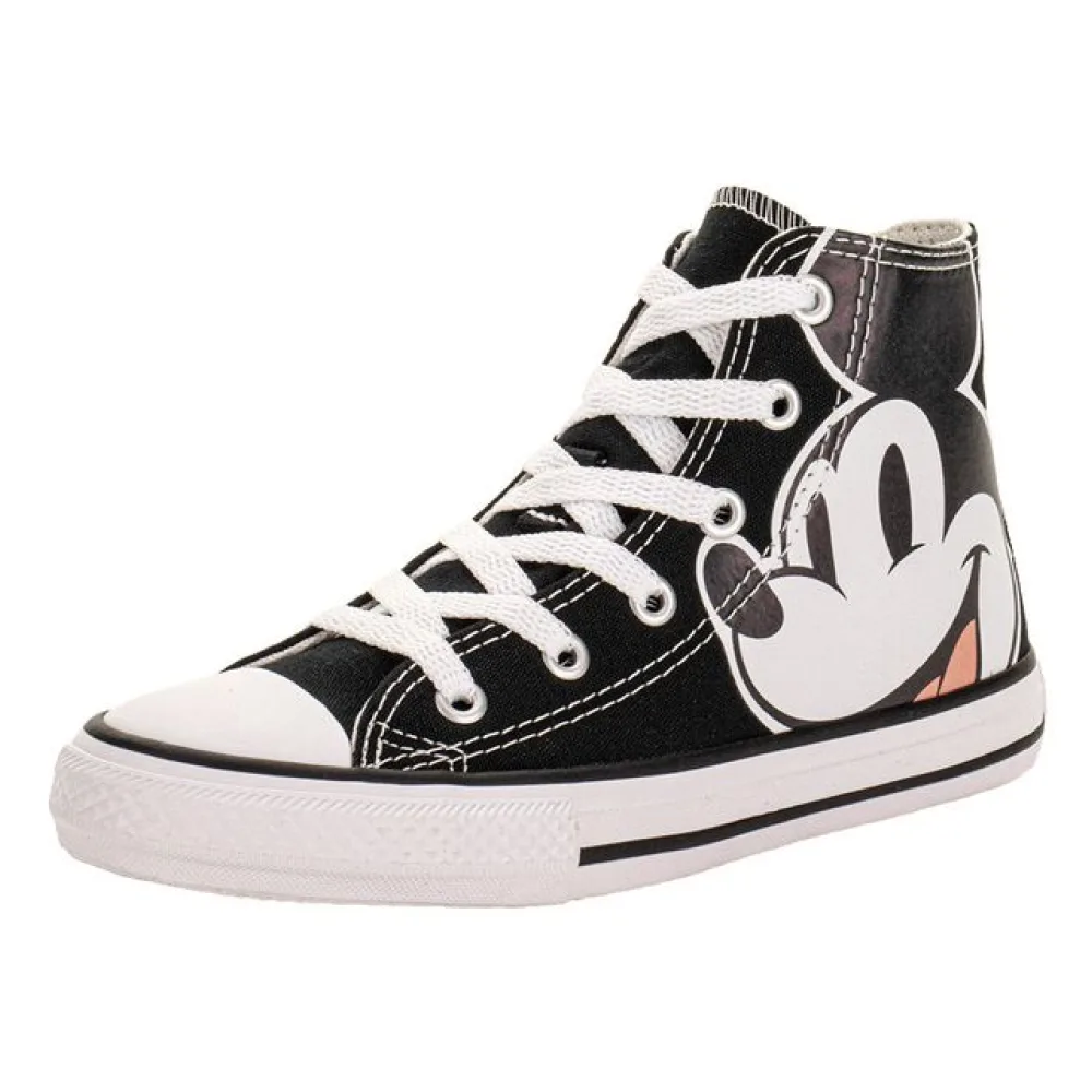 Tênis Infantil Chuck Taylor All Star Mickey Converse CK1378 PRETO/BRANCO 26
